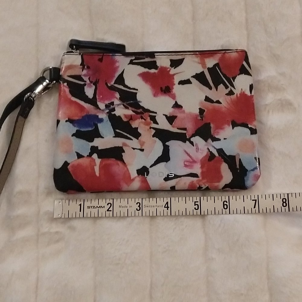 Lodis Floral Leather Wristlet - Picture 7 of 8